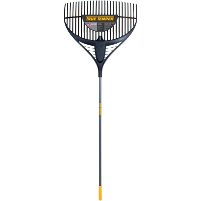 True Temper 2919200 64" Collector Series Poly Leaf Rake with 26" Steel Handle   555352202